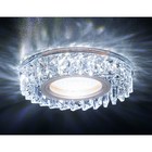 Светильник Ambrella light встраиваемый светодиодный, G5.3, 3Вт, цвет хром, d=55 мм - фото 4364362