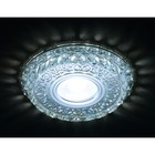 Светильник Ambrella light встраиваемый светодиодный, G5.3, 3Вт, цвет хром, d=65 мм - фото 4218659