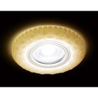 Светильник Ambrella light встраиваемый светодиодный, G5.3, 3Вт, цвет белый, d=65 мм - фото 4218670
