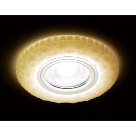 Светильник Ambrella light встраиваемый светодиодный, G5.3, 3Вт, цвет белый, d=65 мм