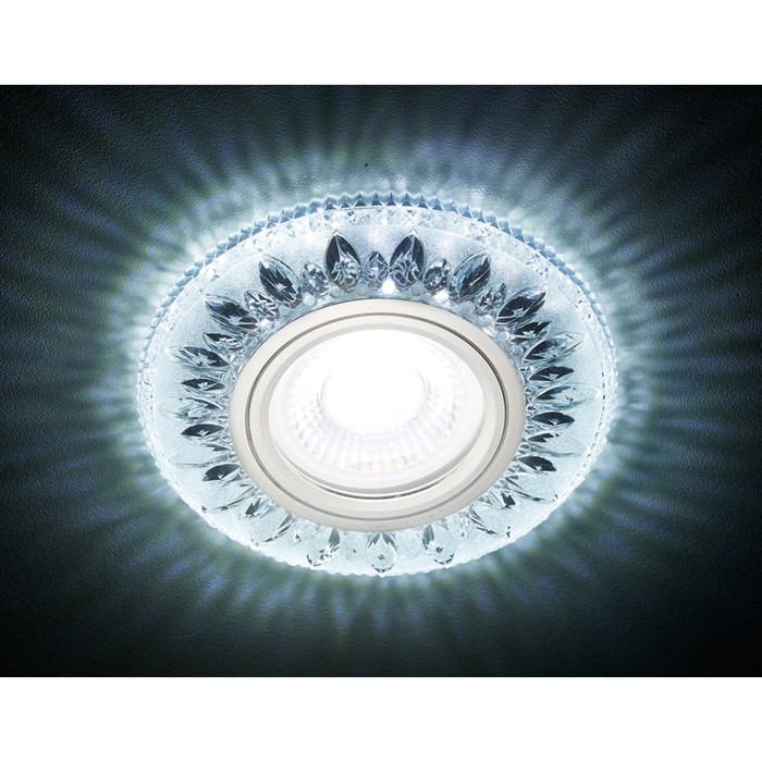 Светильник Ambrella light встраиваемый светодиодный, G5.3, 3Вт, цвет прозрачный, d=60 мм - фото 1906941645
