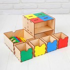 Комодик-сортер развивающий «Умный куб» - Фото 5