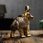 Статуэтка "Слон", бронза, 23 см - Фото 3