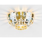 Светильник Ambrella light встраиваемый, G9, цвет золото, d=55 мм - фото 4218712