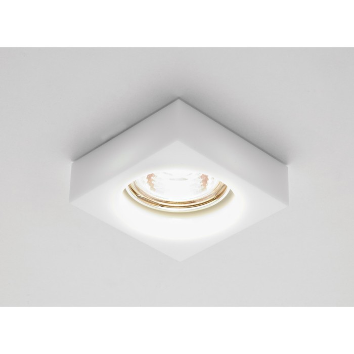 Светильник Ambrella light встраиваемый, MR16, GU5.3, цвет белый, d=65 мм - фото 1906941707