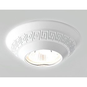 Светильник Ambrella light встраиваемый, MR16, GU5.3, цвет белый, d=65 мм