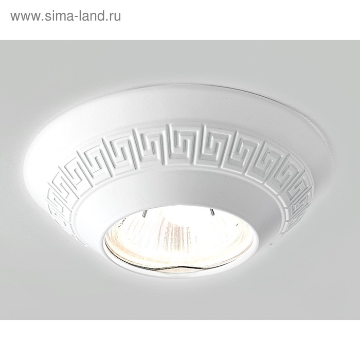 Светильник Ambrella light встраиваемый, MR16, GU5.3, цвет белый, d=65 мм - Фото 1