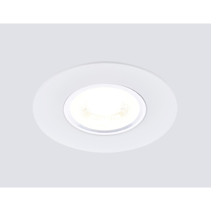 Светильник Ambrella light встраиваемый, MR16, GU5.3, цвет белый, d=60 мм - фото 1906941725