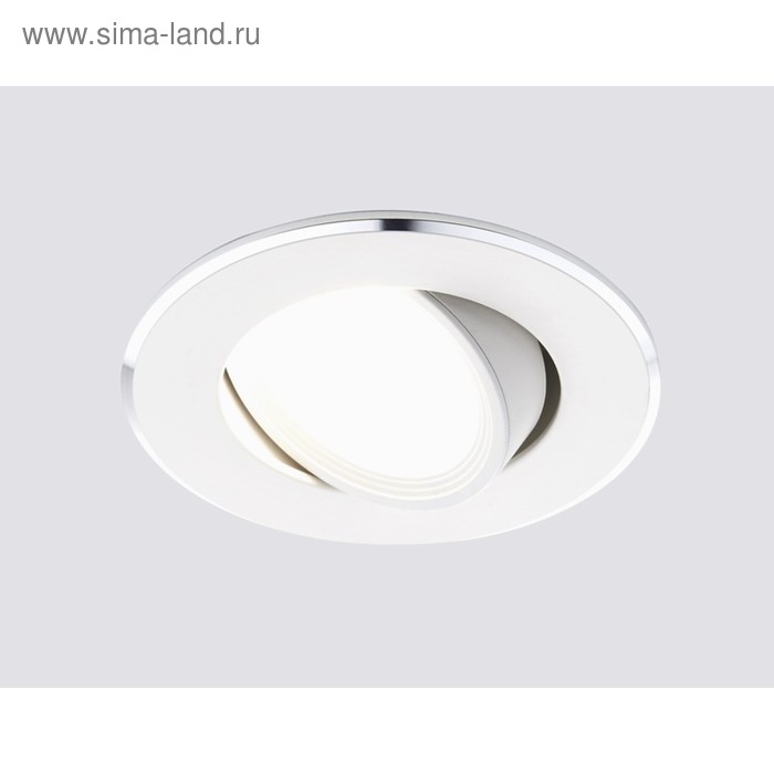 Светильник Ambrella light встраиваемый, MR16, GU5.3, цвет белый, d=65 мм - Фото 1