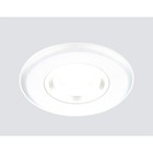 Светильник Ambrella light встраиваемый, MR16, GU5.3, цвет белый, d=70 мм - фото 4218747