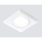 Светильник Ambrella light встраиваемый, MR16, GU5.3, цвет белый, d=70 мм - фото 4218749