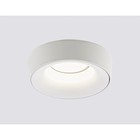 Светильник Ambrella light встраиваемый, MR16, GU5.3, цвет белый, d=65 мм - фото 4364368