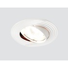 Светильник Ambrella light встраиваемый, MR16, GU5.3, цвет белый, d=75 мм - фото 4218789