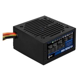 Блок питания Aerocool ATX 450W VX-450 PLUS (24+4+4pin) 120mm fan 2xSATA RTL