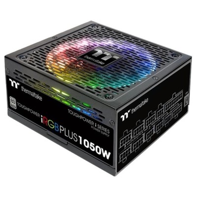 Блок питания Thermaltake ATX 1050W Toughpower iRGB Plus 80+ platinum APFC 140mm 12xSATA RTL   384033