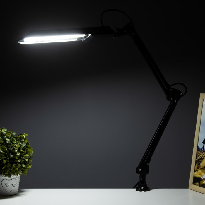 Настольная лампа 1х11вт G23 черный - фото 1906941794