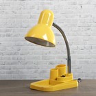Настольная лампа 1х60вт E27 желтая - Фото 1