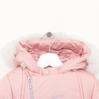 Комплект (Куртка + Полукомбинезон), рост 104 см, цвет розовый - Фото 3
