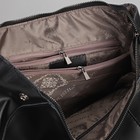 Рюкзак молодёжный, отдел на молнии, с расширением, 2 наружных кармана, цвет чёрный - Фото 5