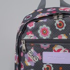 Рюкзак детский, отдел на молнии, наружный карман, цвет серый - Фото 4