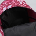 Рюкзак детский, отдел на молнии, наружный карман, цвет красный - Фото 5