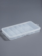 Органайзер для хранения мелочей, с подвесом, 11 ячеек, 14.5×8×1.7 см, прозрачный - Фото 3