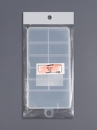 Органайзер для хранения мелочей, с подвесом, 11 ячеек, 14.5×8×1.7 см, прозрачный - Фото 5