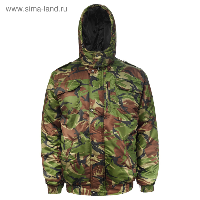 Куртка утеплённая «Альфа-2», цвет зелёный КМФ, размер 44-46/182-188 - Фото 1