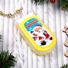 Телефон музыкальный «Весёлого Нового года», русская озвучка, работает от батареек, МИКС - Фото 2