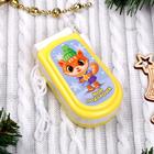 Телефон музыкальный «С Новым годом», русская озвучка, работает от батареек, МИКС - Фото 4