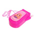 Музыкальный телефон «Девчонки», русская озвучка, световые эффекты, работает от батареек, МИКС - Фото 3