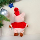 Мягкая игрушка "Свинюшка в костюме Деда Мороза" - Фото 2