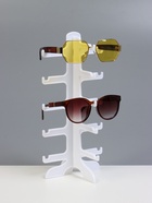 Подставка под очки, 15.5×14×31 см, 5 мест, белая - Фото 7