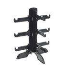 Подставка под очки 3 места, 16×14.5×20, чёрная - Фото 2