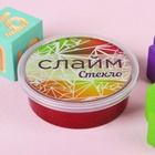 Слайм «Стекло» с красными блёстками, 90 г - Фото 3