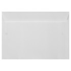 Конверт почтовый С6, 114x162 мм, чистый, без окна, клей, внутренняя запечатка, 80 г/м2 - Фото 2
