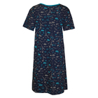 Платье женское, цвет тёмно-синий, размер 58 - Фото 2