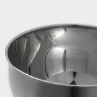 Миска, 2.5 л, 23.5×20.5×11.5 см, с противоскользящим дном и мерной шкалой, силиконовая ручка, МИКС - Фото 4