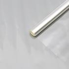 Плёнка для цветов прозрачная 0.6×9.3 м, 200 г, 40 мкм - Фото 1