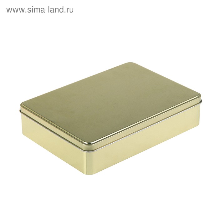 Подарочная коробка "Золото", 22,1 х 16,5 см - Фото 1