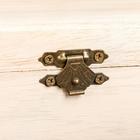 Шкатулка для росписи дерево прямоугольник «Орех», для творчества, декора, 9×5×6 см - Фото 3