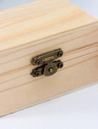 Шкатулка для росписи дерево прямоугольник «Орех», для творчества, декора, 9×5×6 см - Фото 4