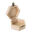 Шкатулка для росписи дерево «Шестигранник» 9×4.5×8 см - Фото 7