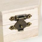 Шкатулка для росписи дерево «Шестигранник» 9×4.5×8 см - Фото 4