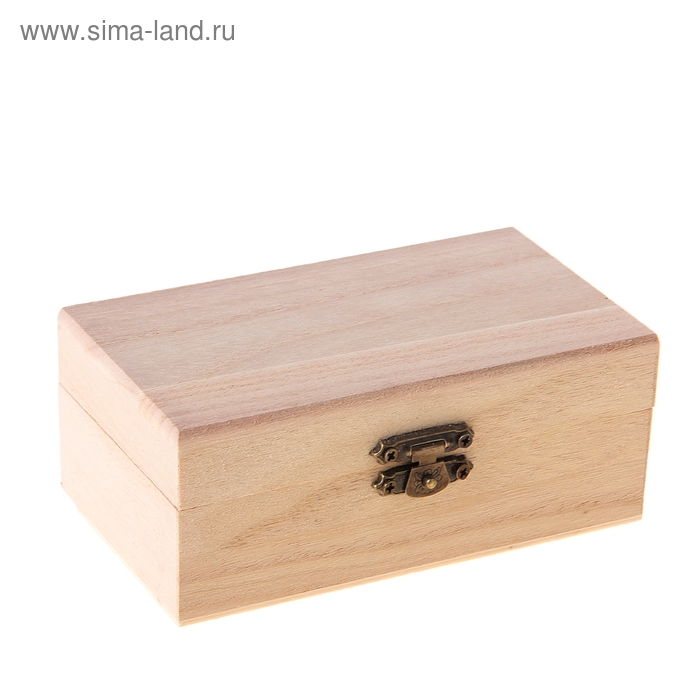 Шкатулка для росписи "Прямоугольная" 12,5х5х7,5 см - Фото 1