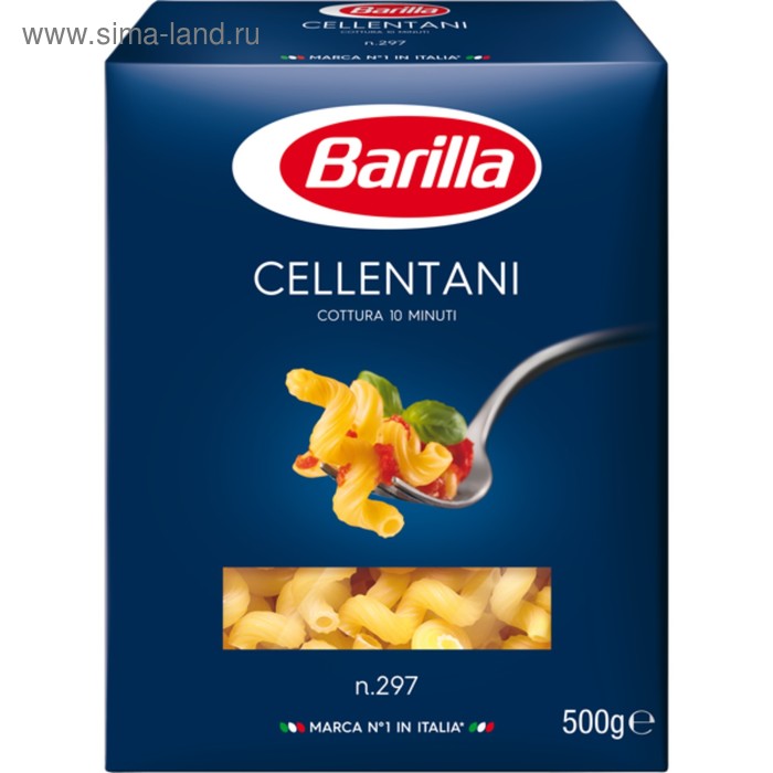 Макароны Barilla, челлентани, 400 г - Фото 1