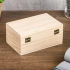 Шкатулка для росписи дерево «Прямоугольная», 15×9.7×6.7 см - Фото 4