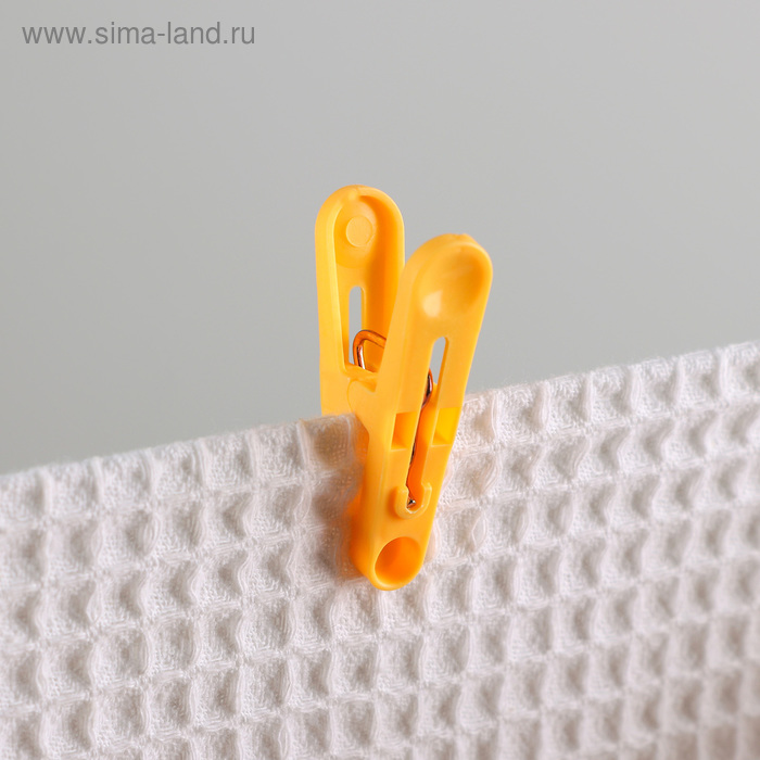 Прищепки бельевые, 5 см, 50 шт, цвет МИКС - Фото 1