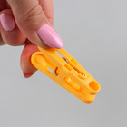 Прищепки бельевые, 5 см, 50 шт, цвет МИКС - Фото 3