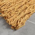 Насадка для швабры верёвочная Доляна, хлопок, 29×21,5×4,5 см, цвет МИКС - Фото 4